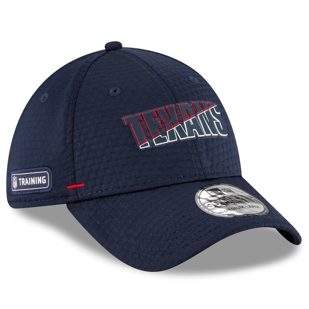 Houston Texans NFL Training Hat New Era 39THIRTY Cap S/M Stretch Fit Texans gear